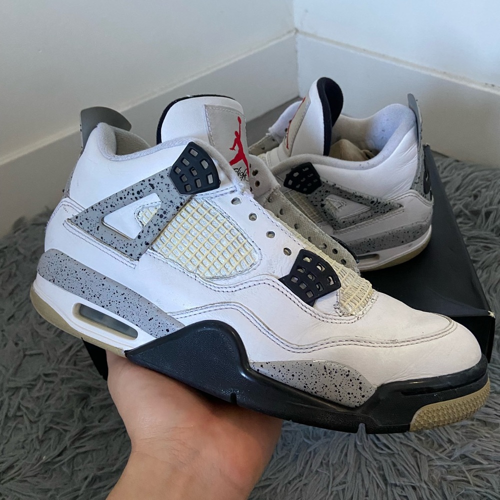 Jordan Retro 4 White Cement (2016) Size 9